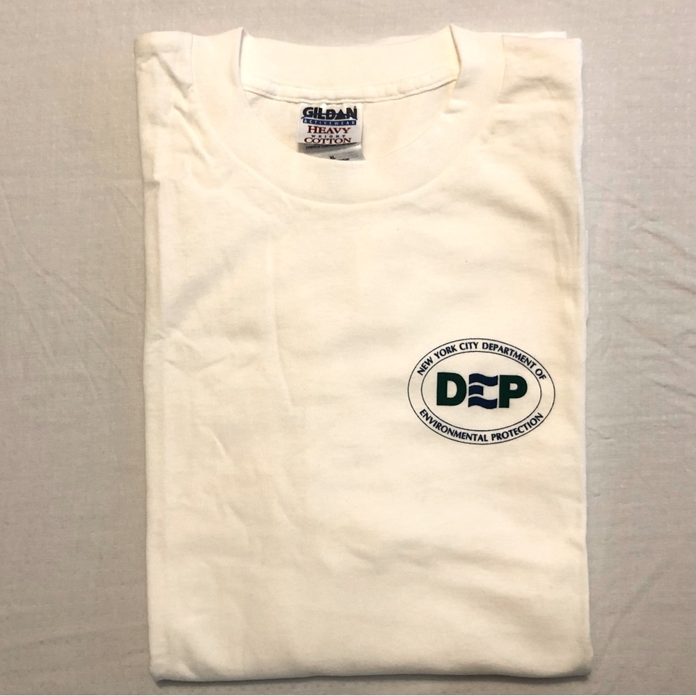 New York City Department of Environmental Protection T-Shirt Men’s XXL White